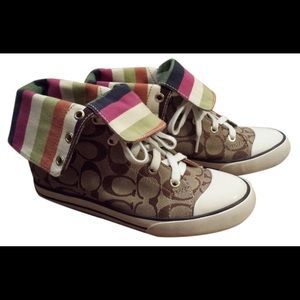 Coach Bonney multi color high tops